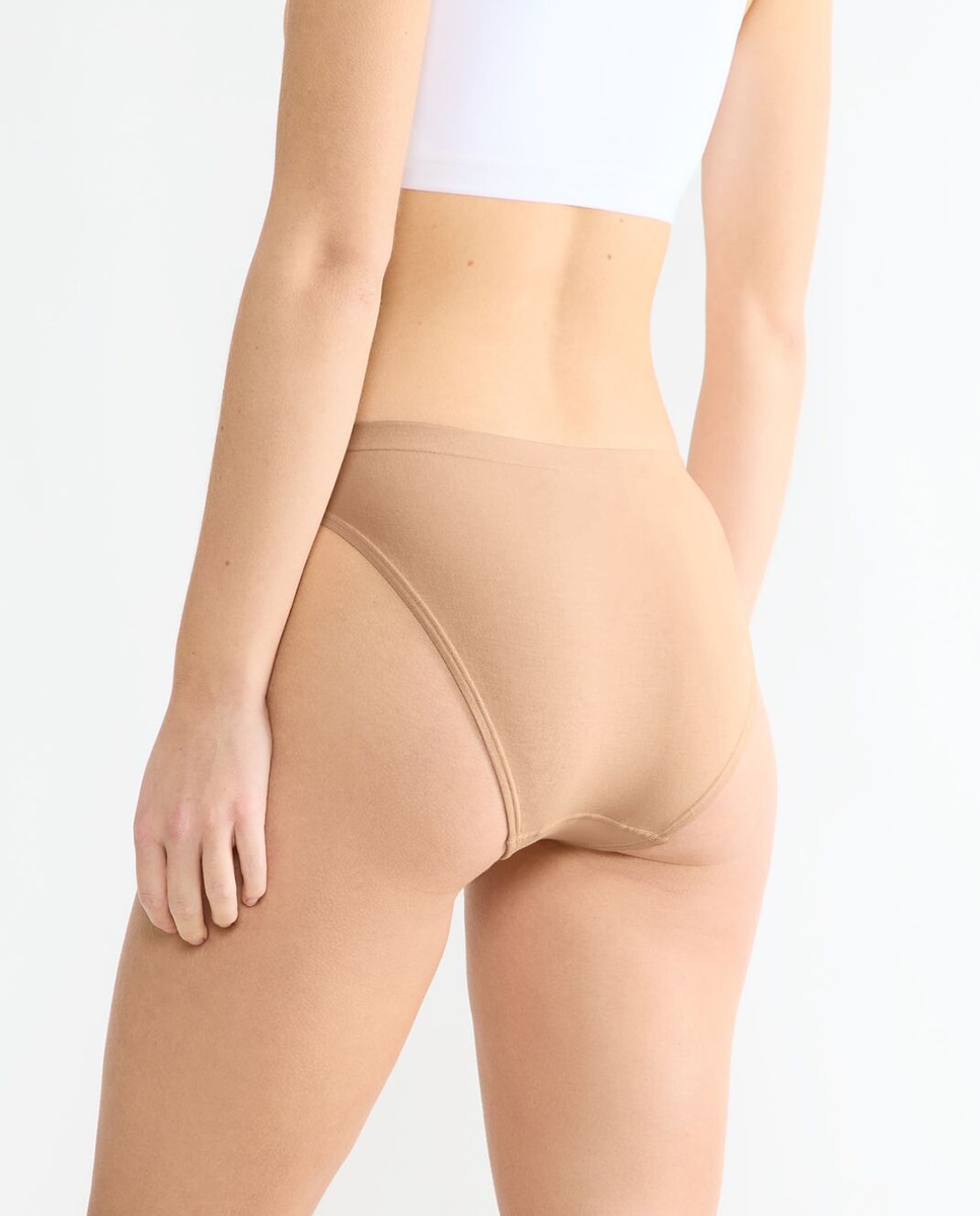 Pack de Cueca de Perna Alta Nude-2