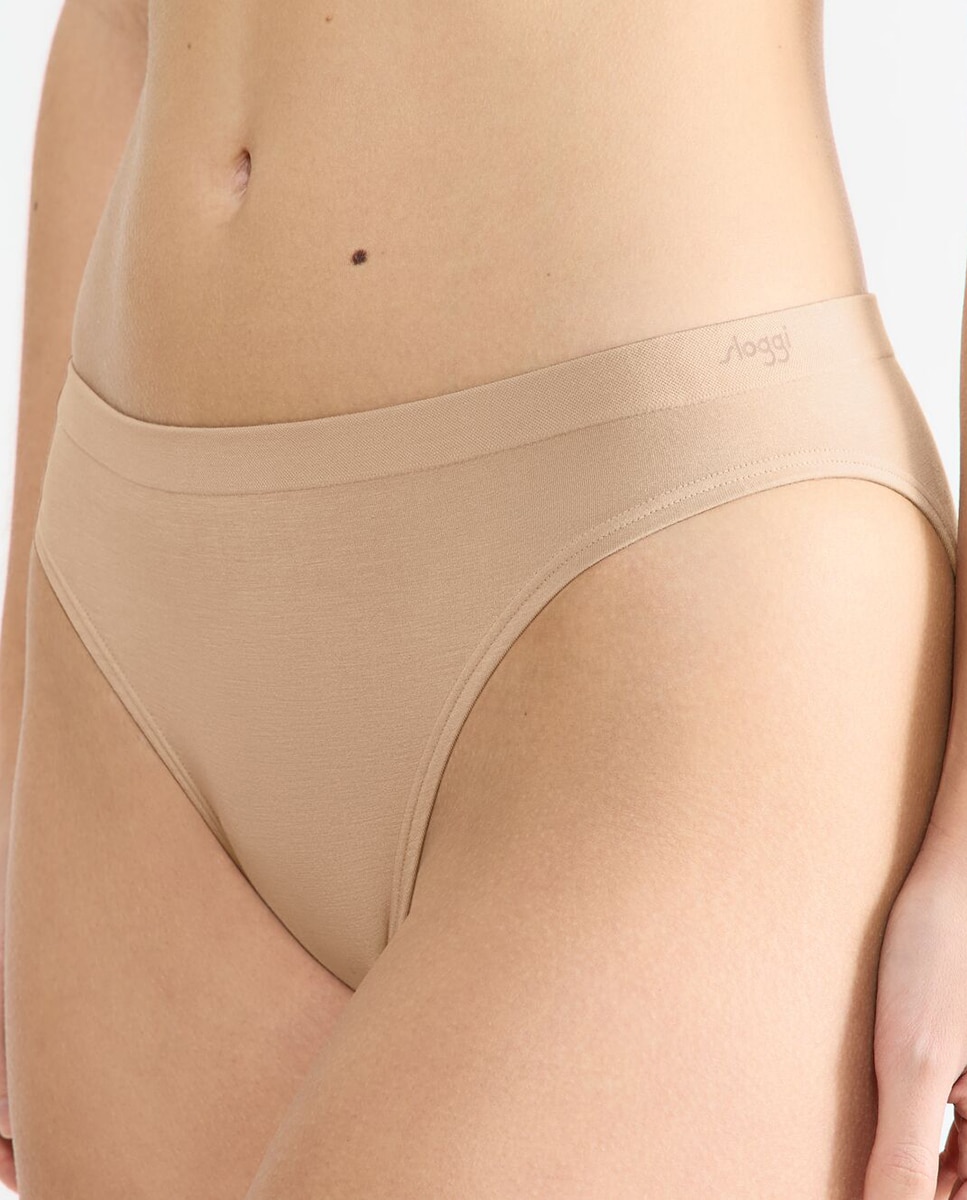 Pack de Cueca de Perna Alta Nude-3