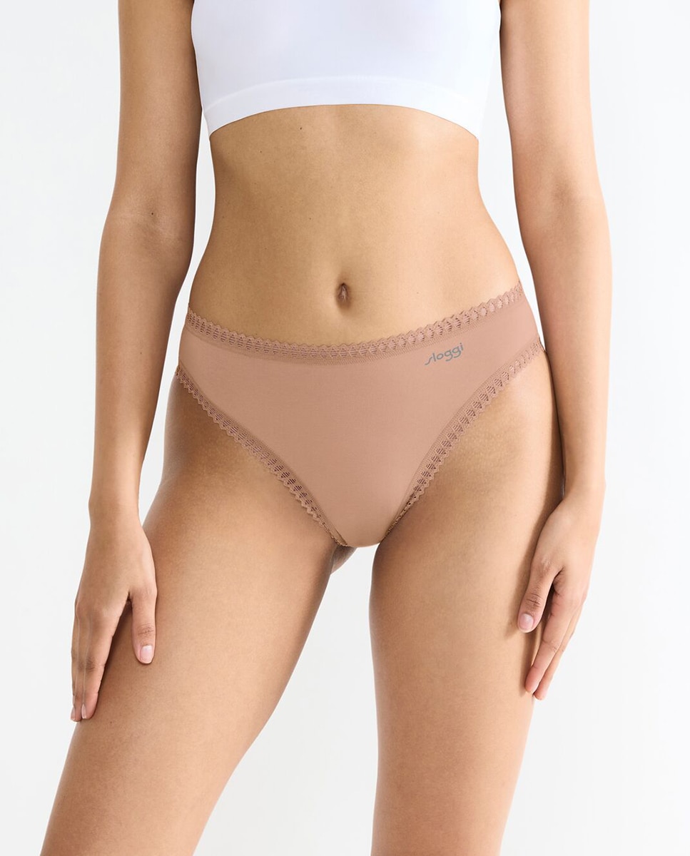 Pack de bragas estilo tai - Sloggi - Nude Nude-1