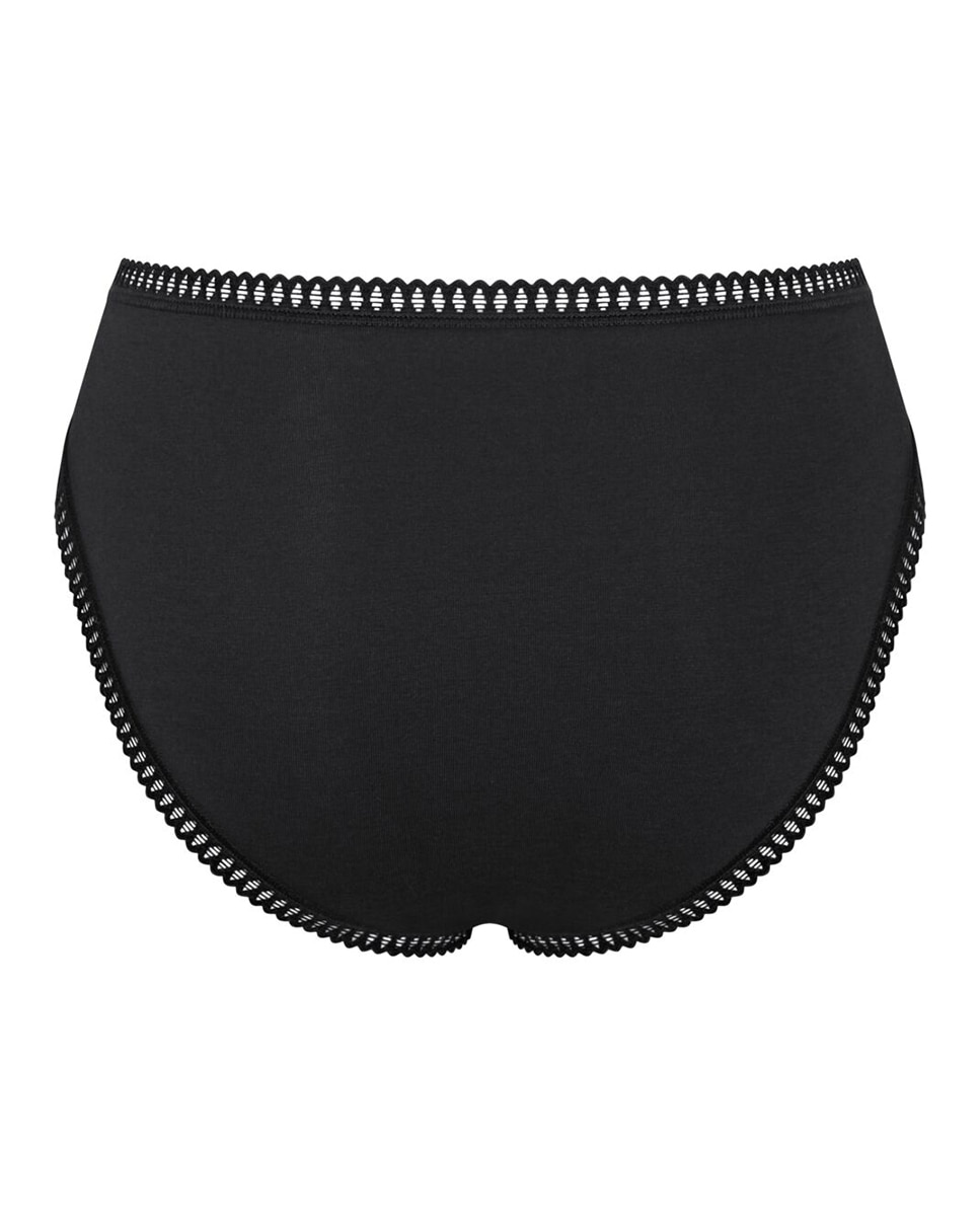 Pack de bragas estilo tai - Sloggi - Negro Negro-5