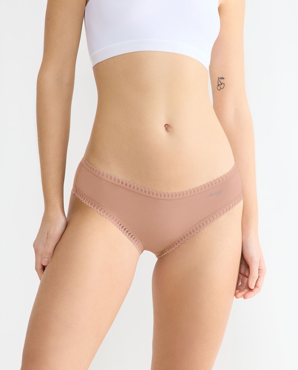 Pack braga hipster - Sloggi - Nude Nude-1