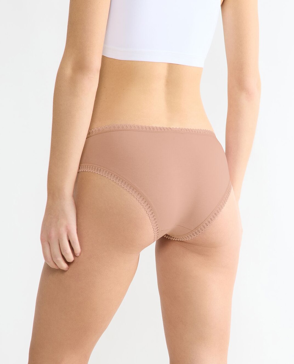 Pack braga hipster - Sloggi - Nude Nude-2