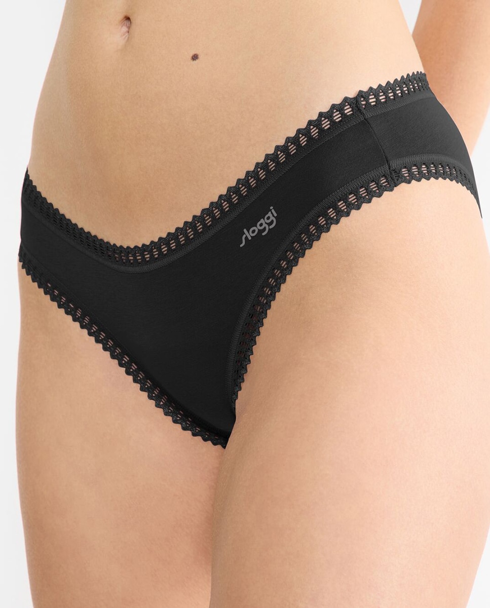 Pack braga mini - Sloggi - Negro Negro-3