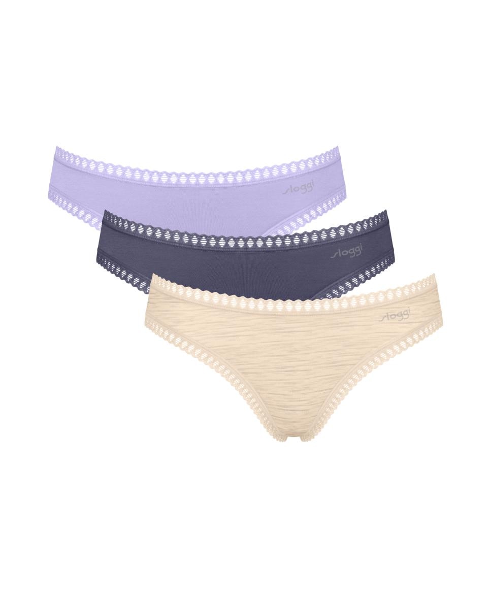 Pack braga mini - Sloggi - Morado Morado-4