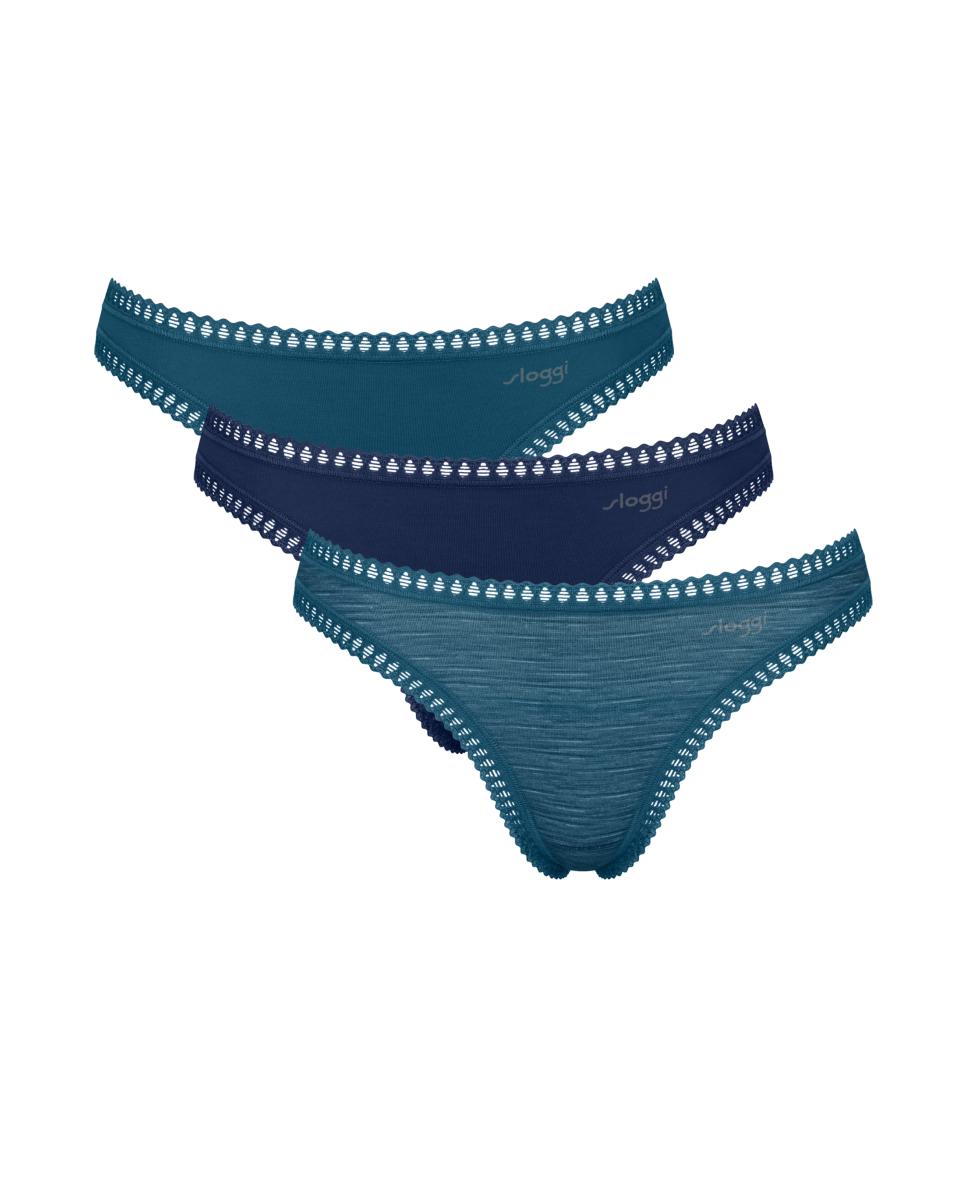 Pack de Cueca Tipo Tanga Azul-marinho-4