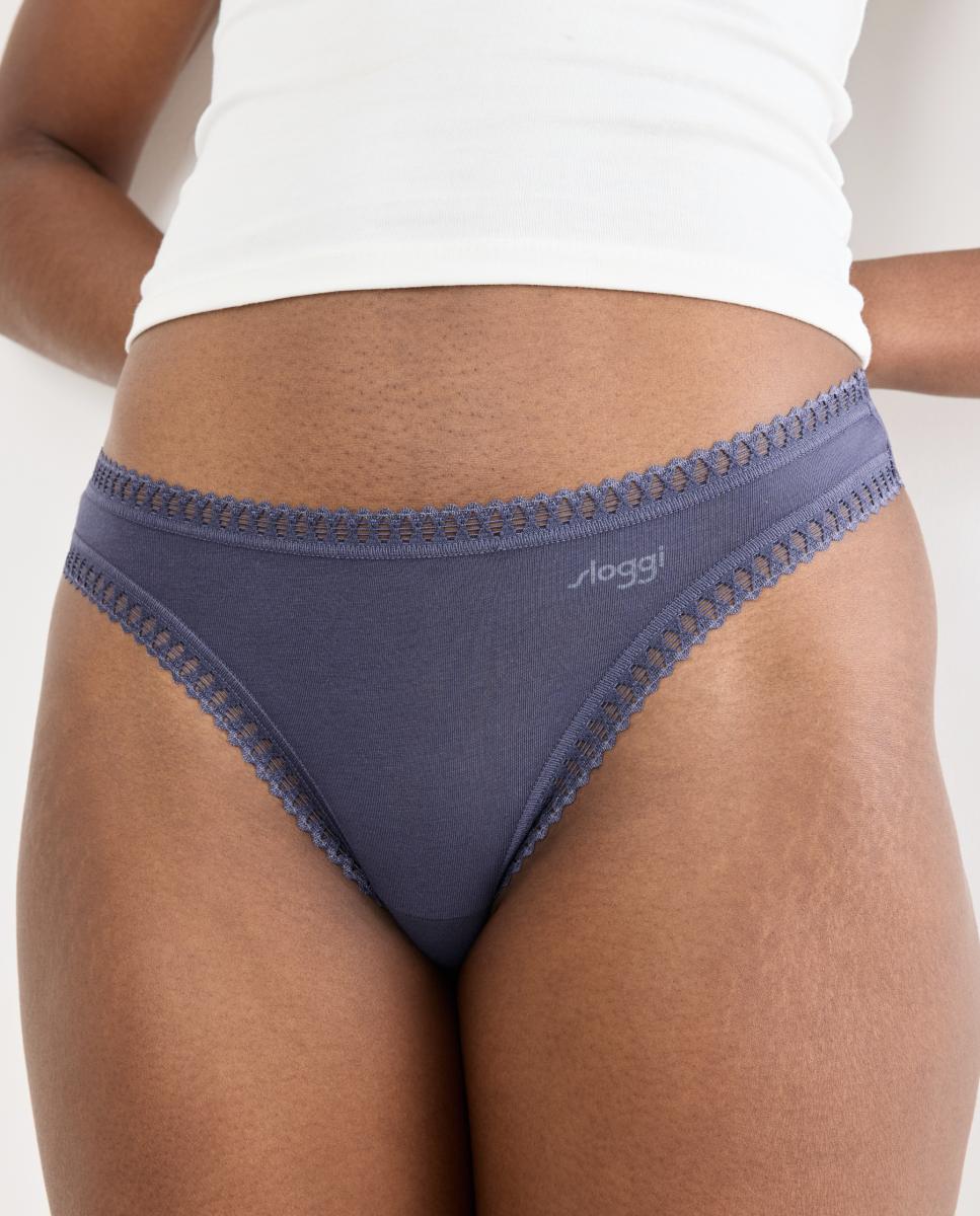 Pack braga tipo tanga - Sloggi - Morado Morado-3