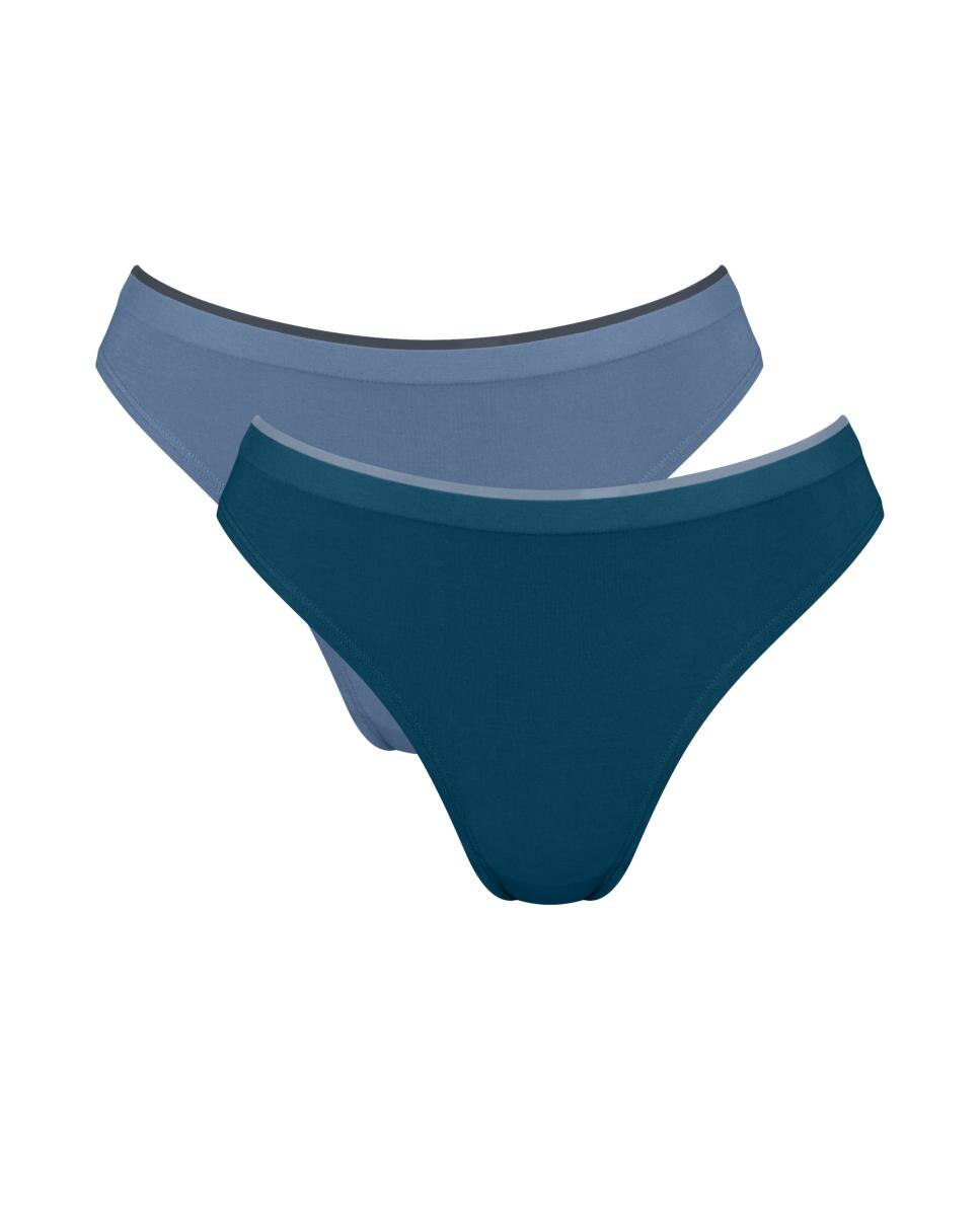 Pack de Duas Cuecas de Perna Alta Multicolor-4