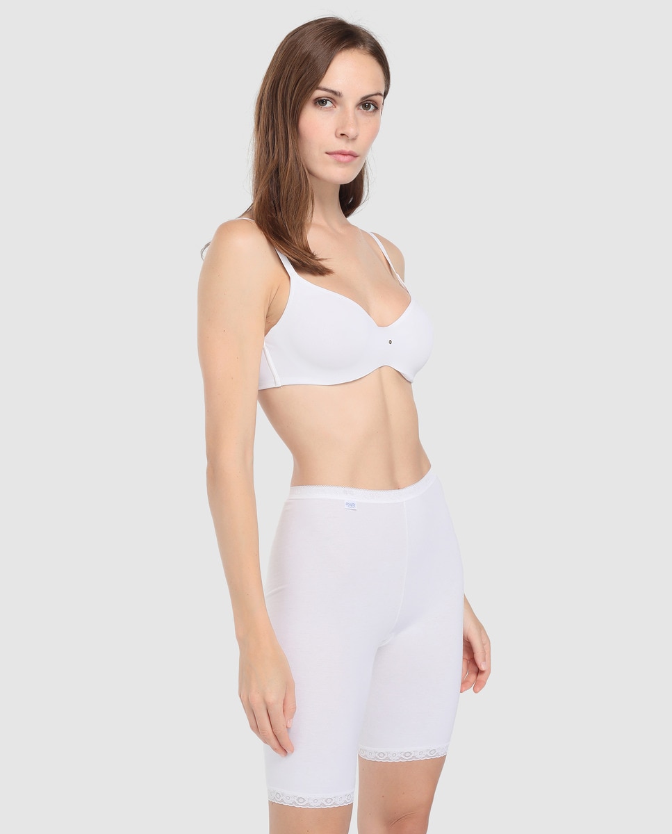 Imagen 1 de Braga pantalón Slw Basic con puntilla - Sloggi - Blanco Blanco