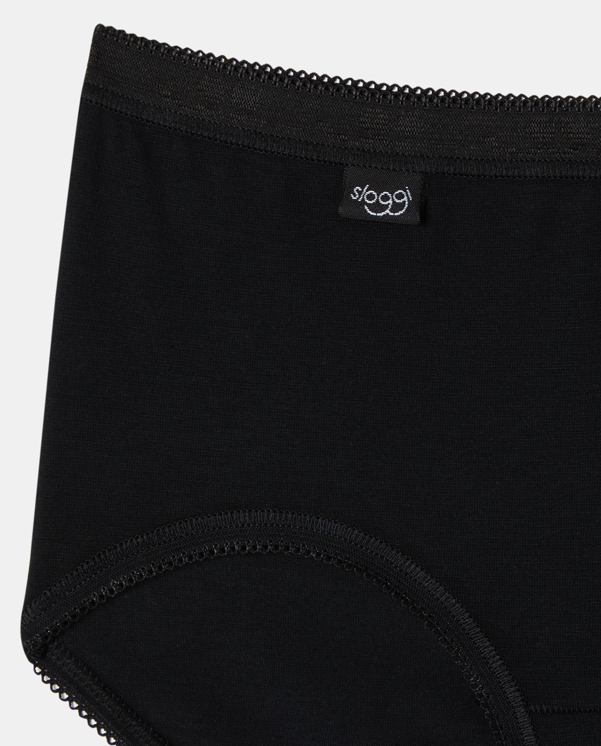 Cueca básica Sloggi clássica Preto-2