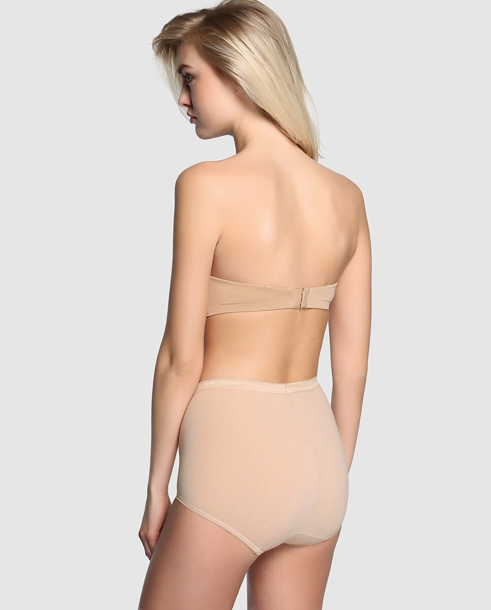 Braga blanca Sloggi - Beige Beige-2