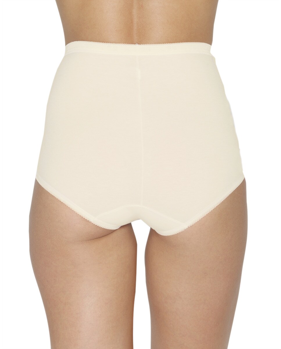 Cuecas brancas Sloggi Creme-3