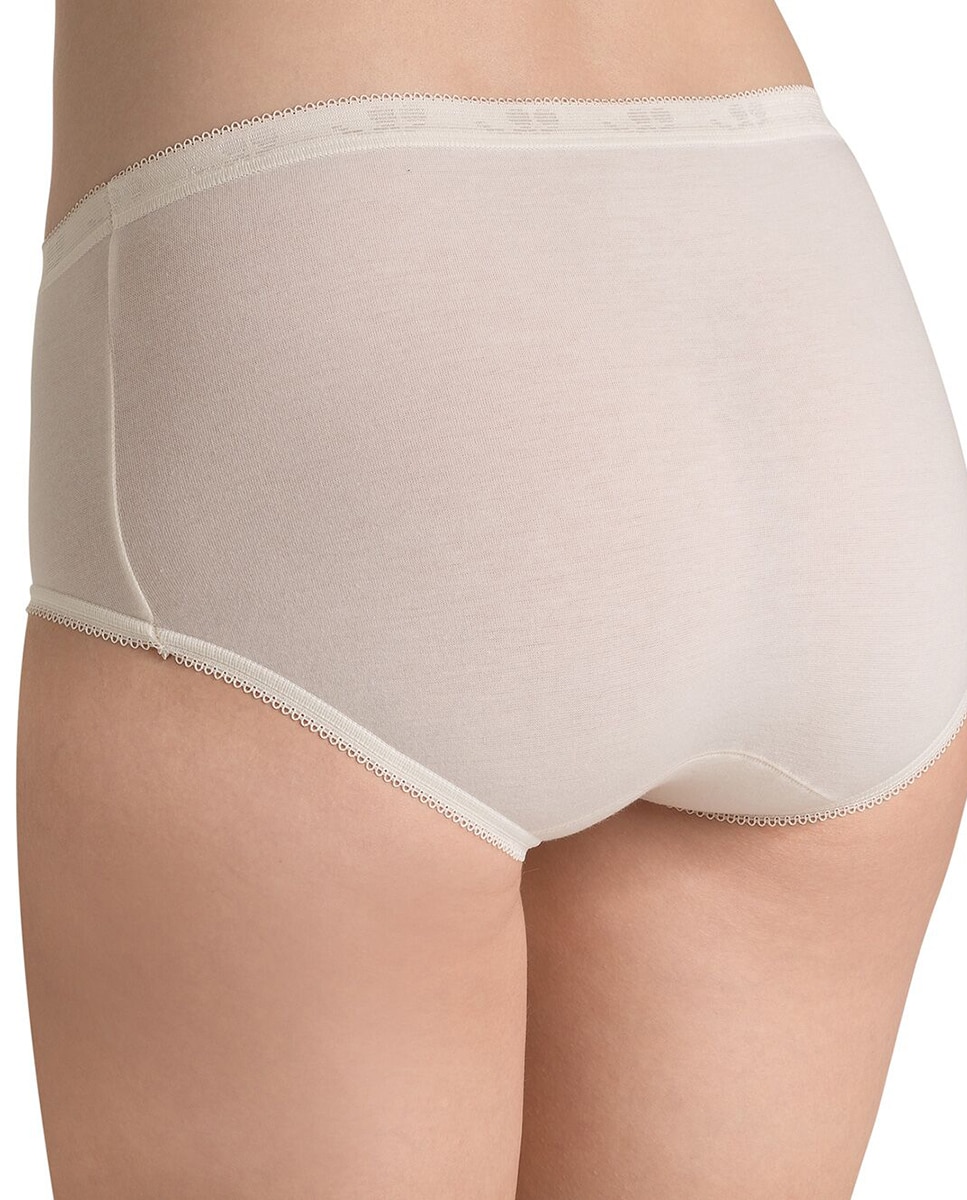 Cueca básica branca Laranja-2
