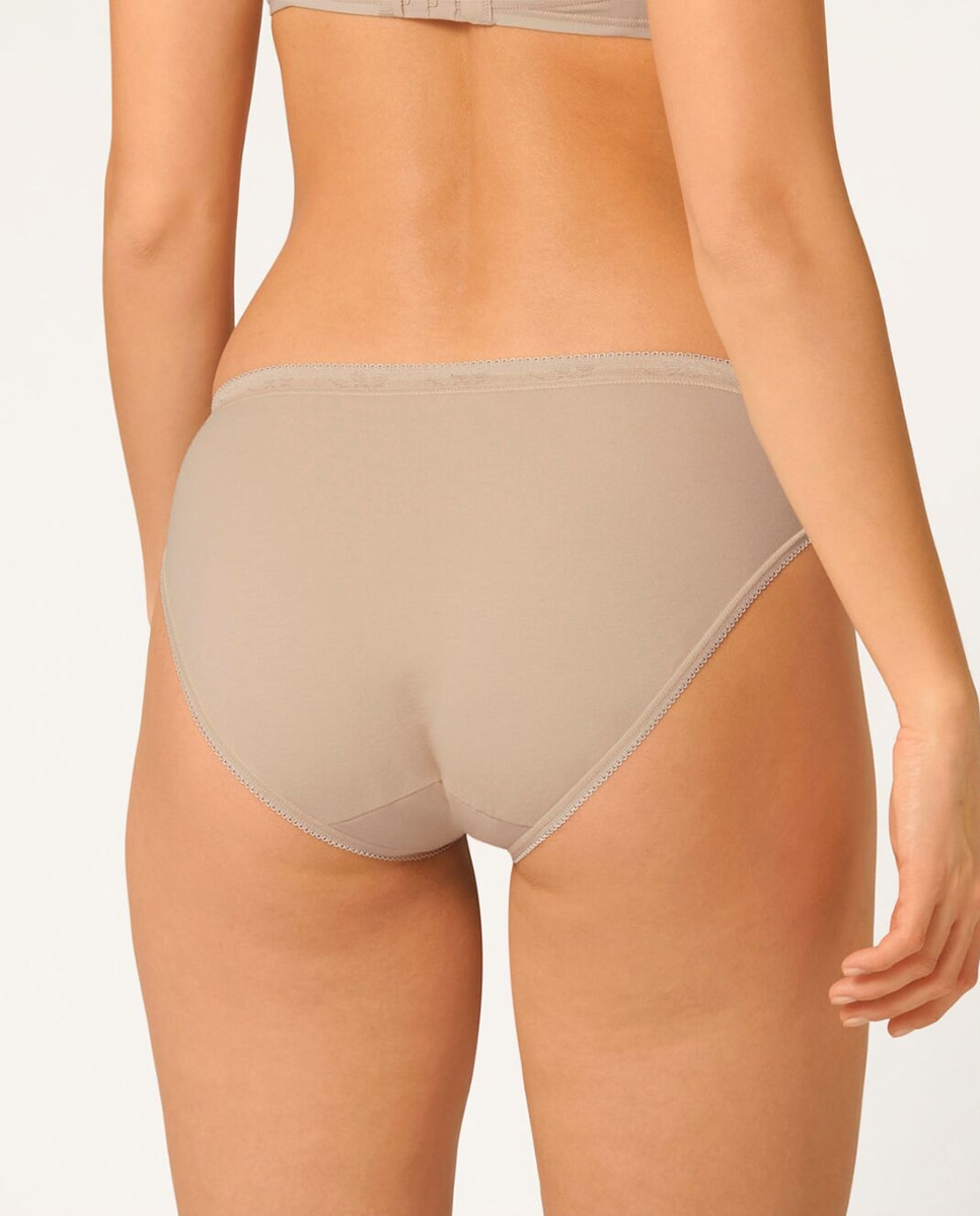 Cuecas de mulher Sloggi Bege-2