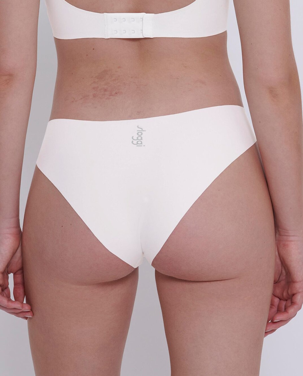 Braga High leg sin costuras - Sloggi - Blanco Blanco-2