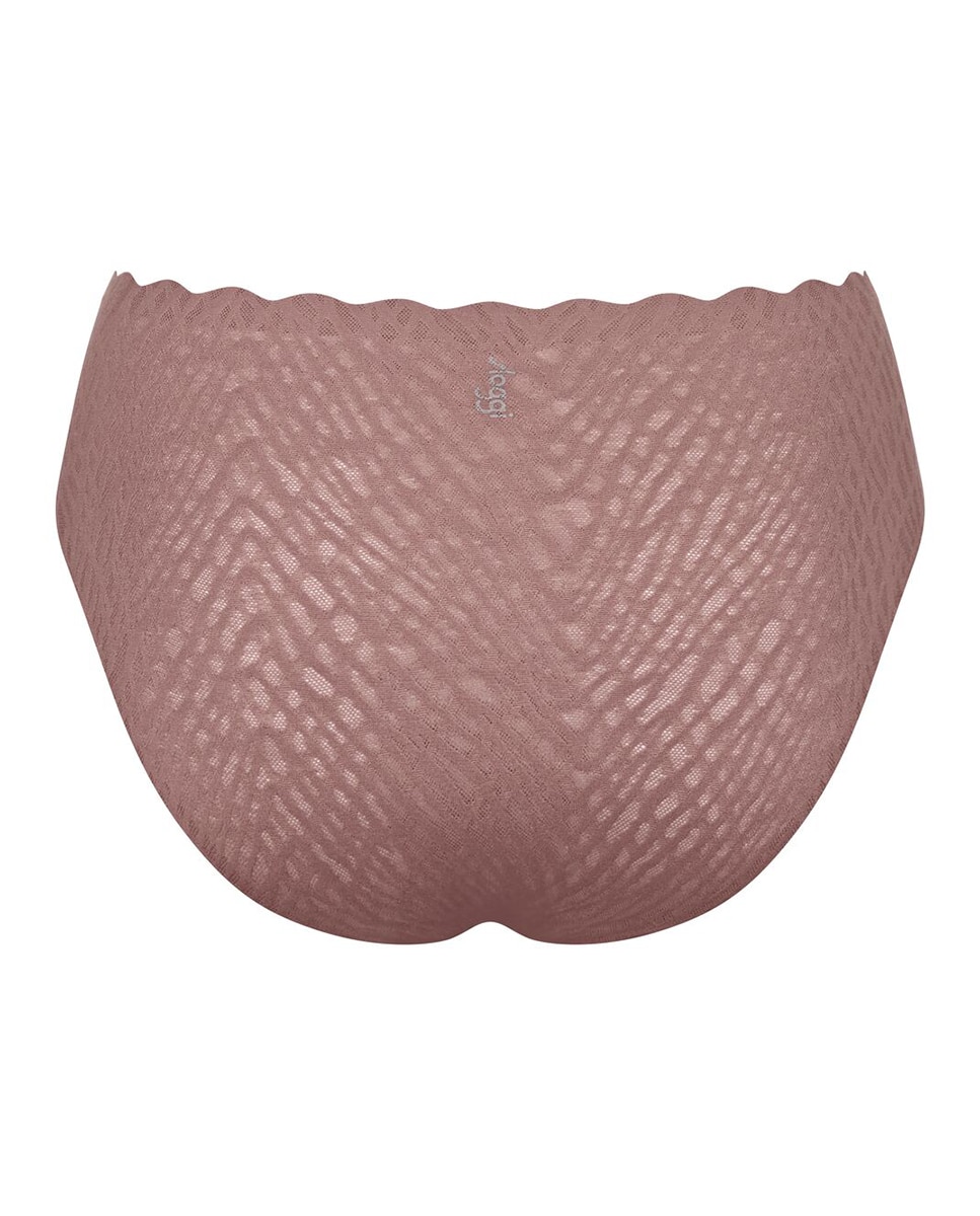 Cueca de Perna Alta Castanho-claro-6