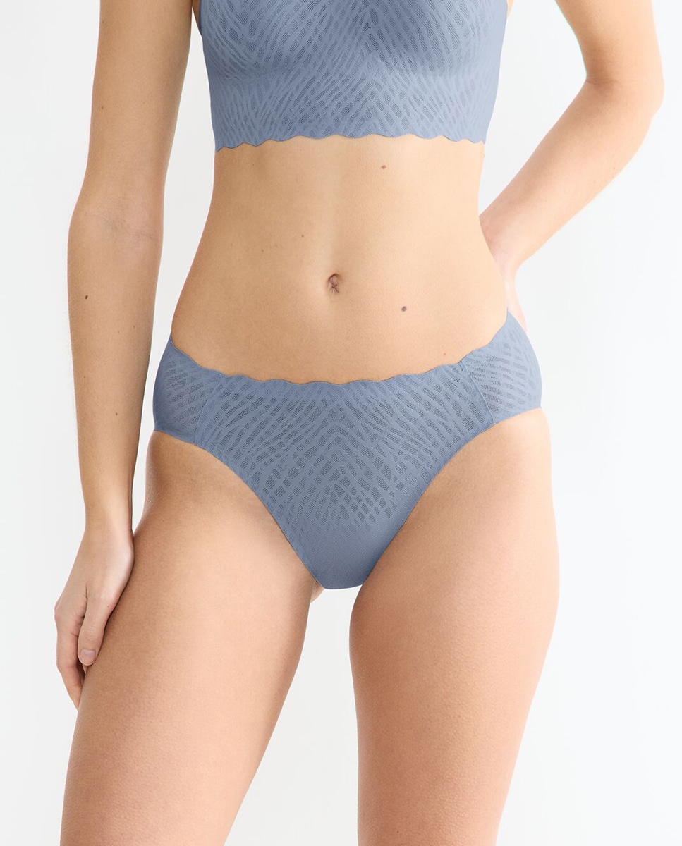 Cueca de Perna Alta Azul-claro-1