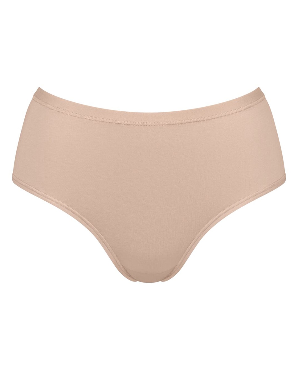 Cueca de Cintura Média/Subida Nude-4