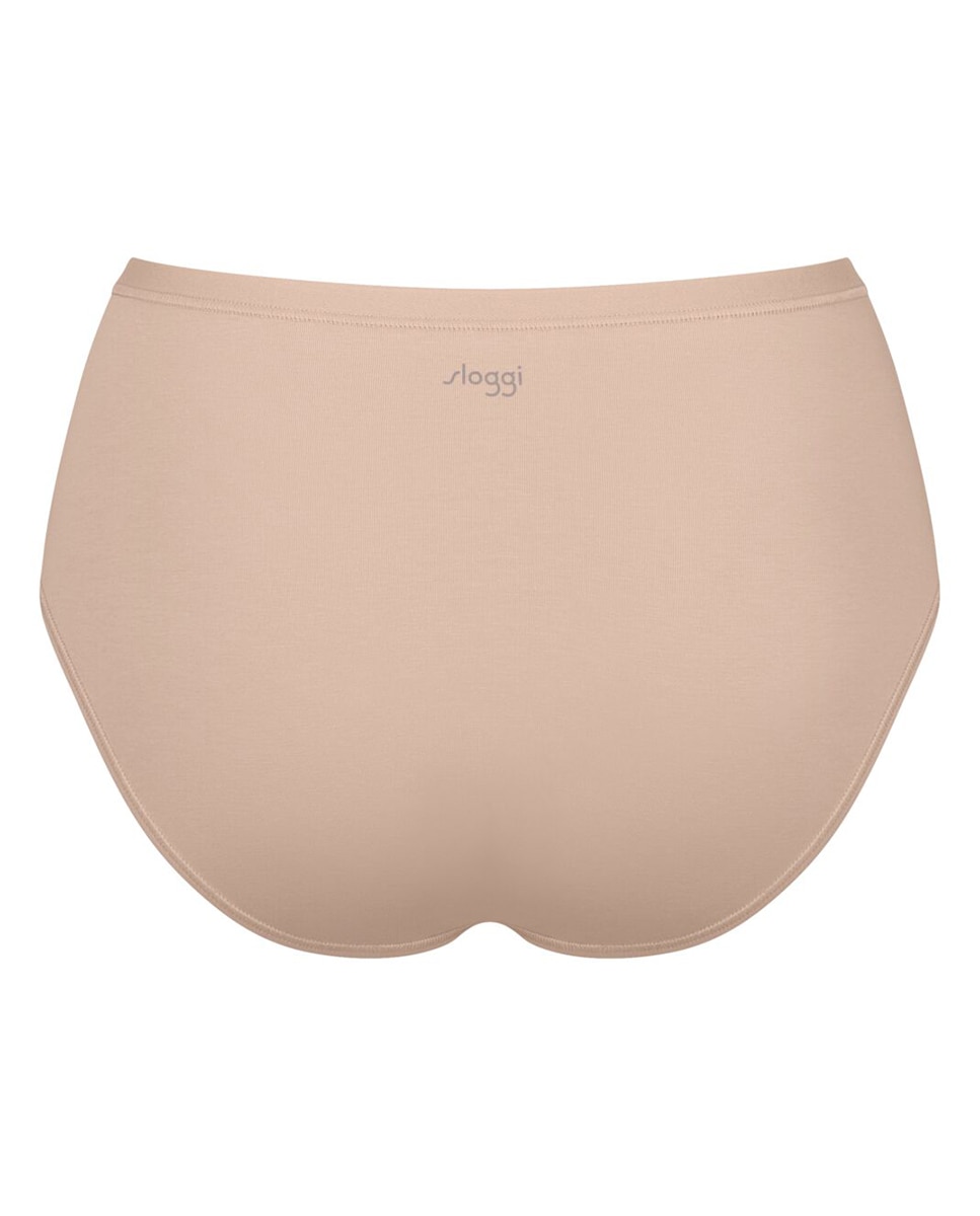 Cueca de Cintura Média/Subida Nude-5
