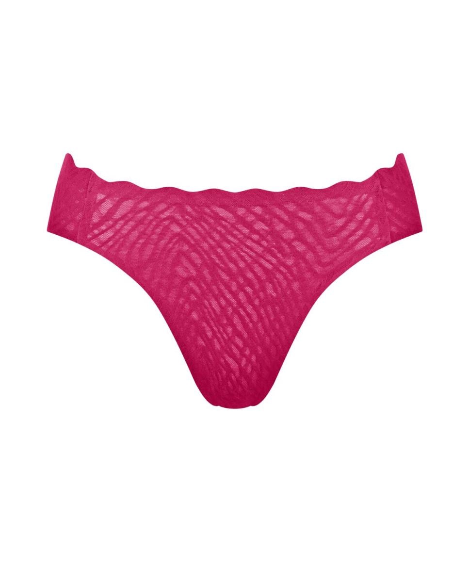 Cueca de Perna Alta Vermelho-4