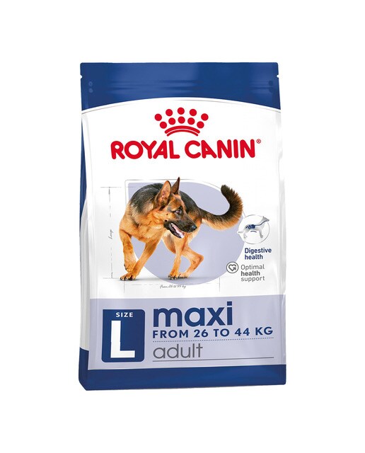 Royal Canin - Pienso para perros adultos raza grande Royal Canin Maxi Adult 15 kg.
