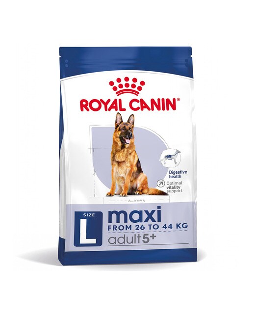 Pienso para perros adultos y sénior Royal Canin Maxi +5 15 kg 2