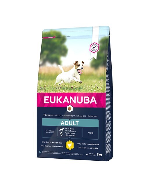 Pienso para perros adultos minis Eukanuba pollo 3 kg
