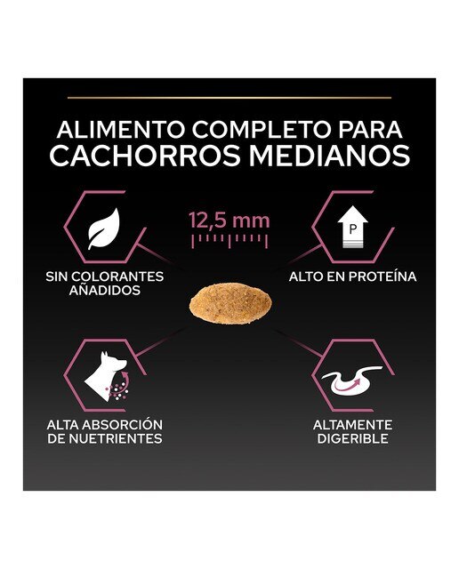 Pienso para perros cachorros medianos Purina Pro Plan Sensitive Skin salmón 3 kg 6