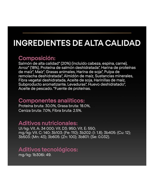 Pienso para perros adultos Pro Plan Small & Mini Sensitive Skin salmón 4