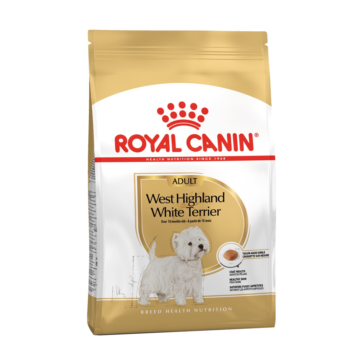 Royal Canin - Pienso para perros adultos Royal Canin West Highland White Terrier 1,5 Kg