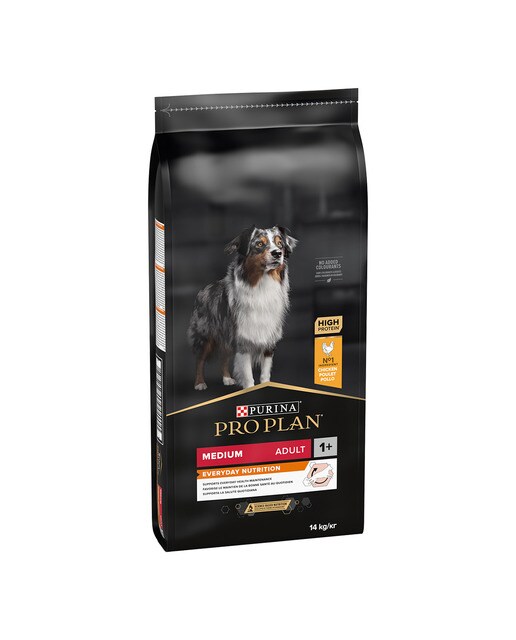 Purina Pro Plan - Pienso para perros adultos medianos Purina Pro Plan Everyday Nutrition pollo
