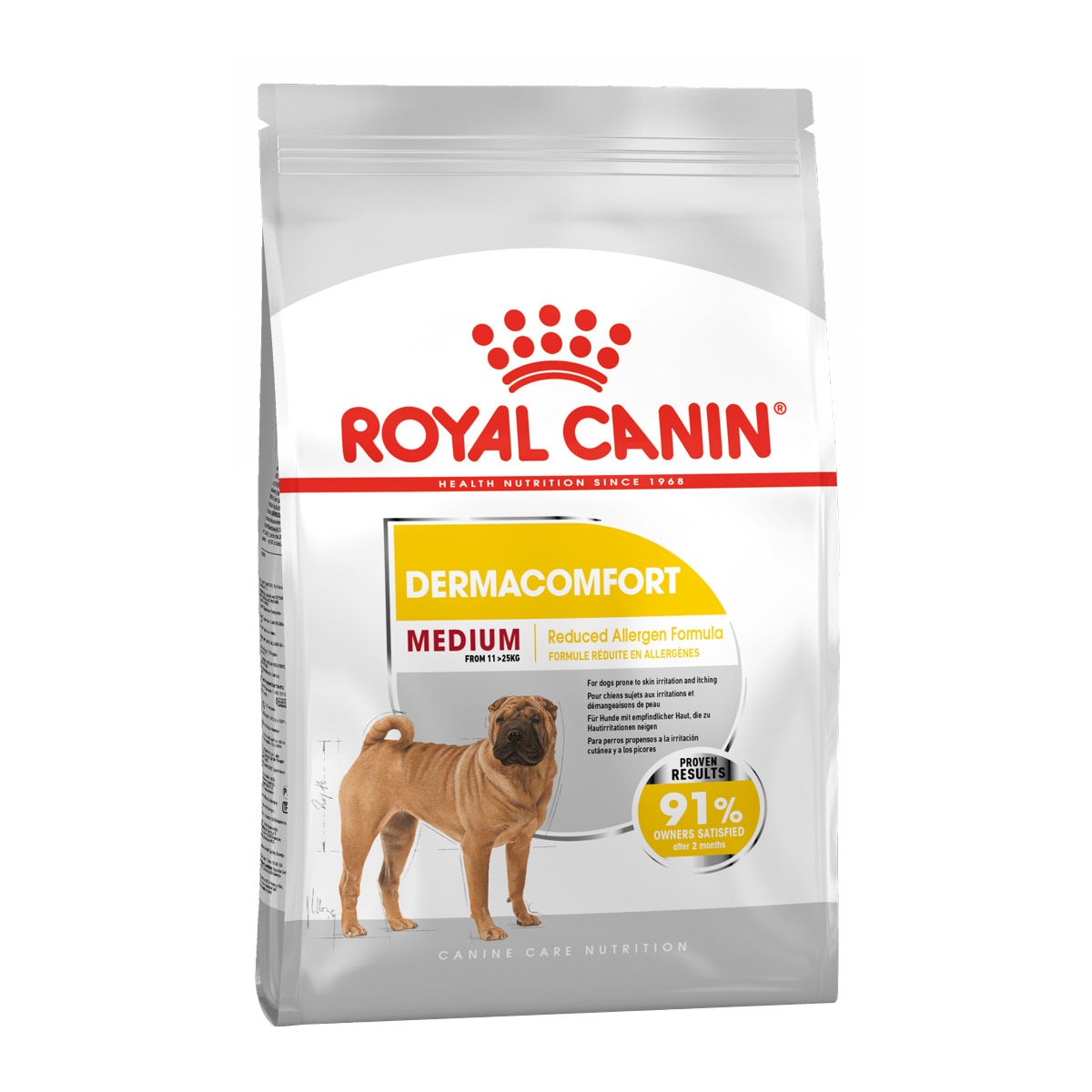 Royal Canin - Pienso para perros adultos Royal Canin Medium Dermacomfort.