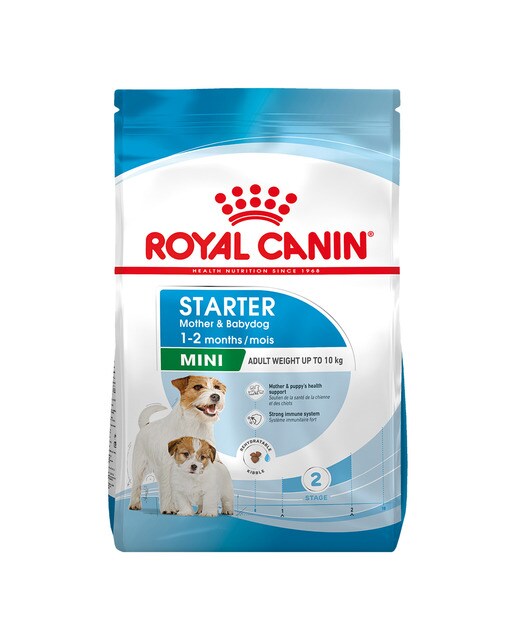Royal Canin - Pienso para hembras gestantes, lactantes y cachorros Mini Royal Canin Starter Mother & Babydog