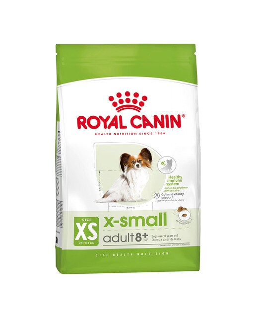 Royal Canin - Pienso para perros Royal Canin X-Small Adult 8+ 1,5 kg