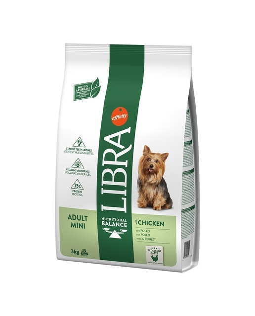 Libra - Pienso para perros adultos minis Libra pollo