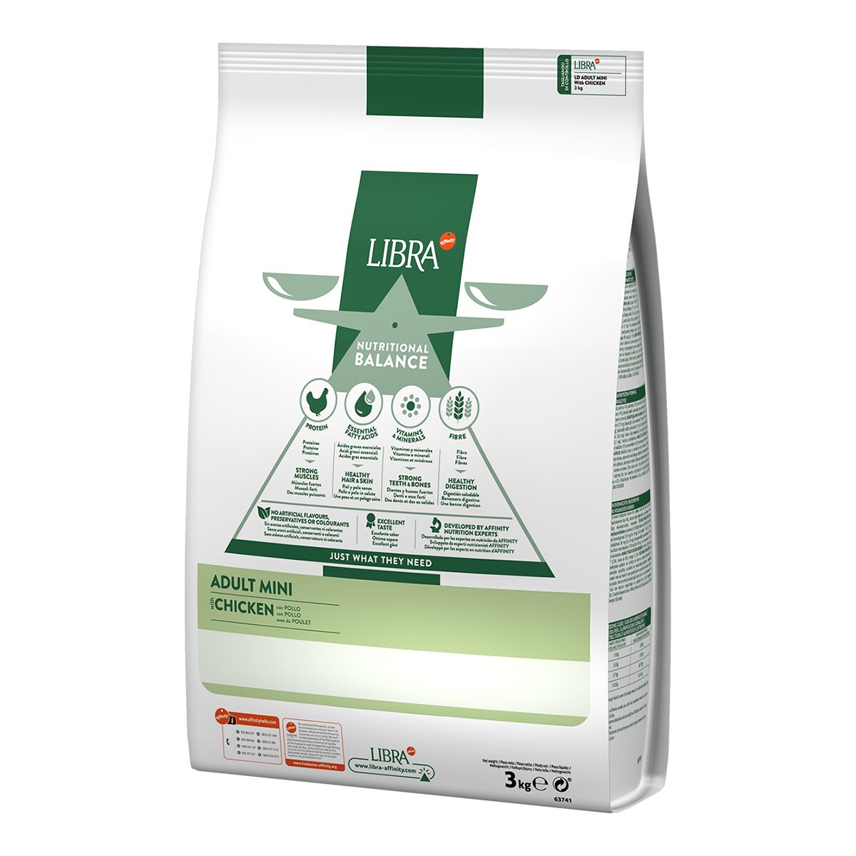 Pienso para perros adultos minis Libra pollo 2