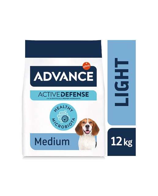 Pienso para perros adultos Advance Medium Light pollo y arroz 5