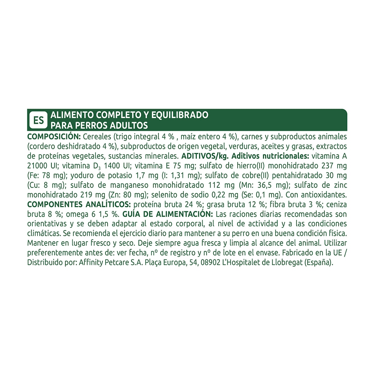 Pienso para perros adultos Libra cordero 5