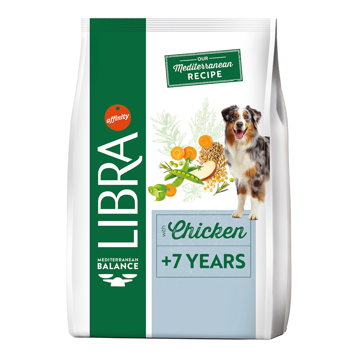 Imagen 1 de Pienso para perros sénior +7 Libra pollo