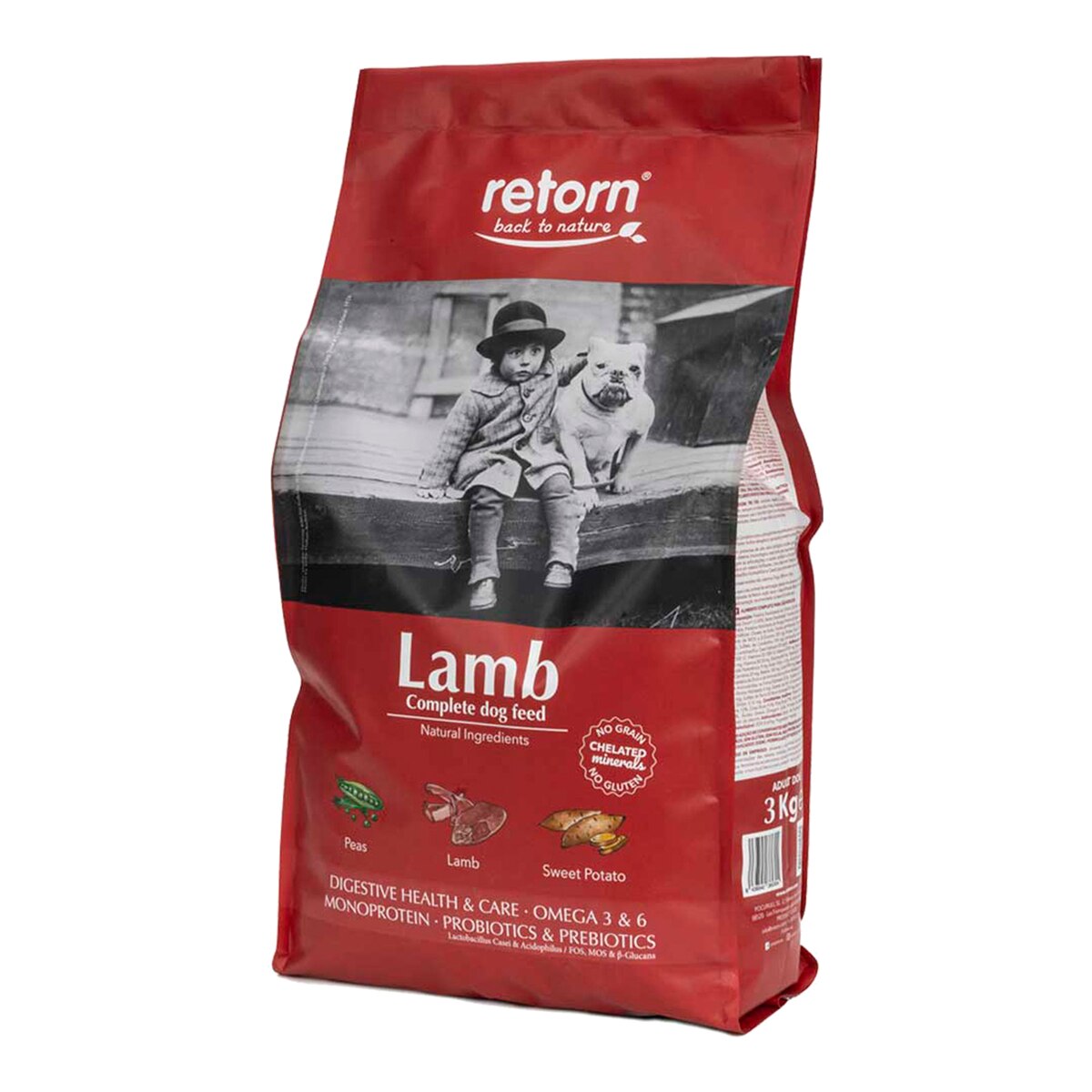 Pienso para perros Adultos Medianos, grandes y gigantes Grain Free Retorn cordero 12 kg 2