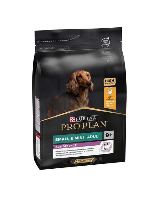 Purina Pro Plan - Pienso para perros sénior +9 Purina Pro Plan Small & Mini Age 3 kg