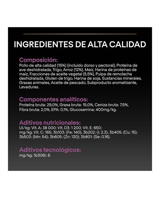 Pienso para perros sénior +9 Purina Pro Plan Small & Mini Age 3 kg 4