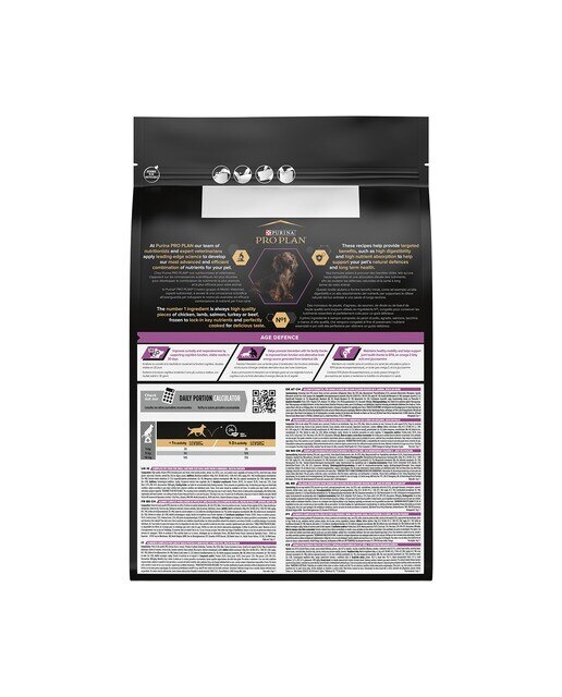 Pienso para perros sénior +9 Purina Pro Plan Small & Mini Age 3 kg 8