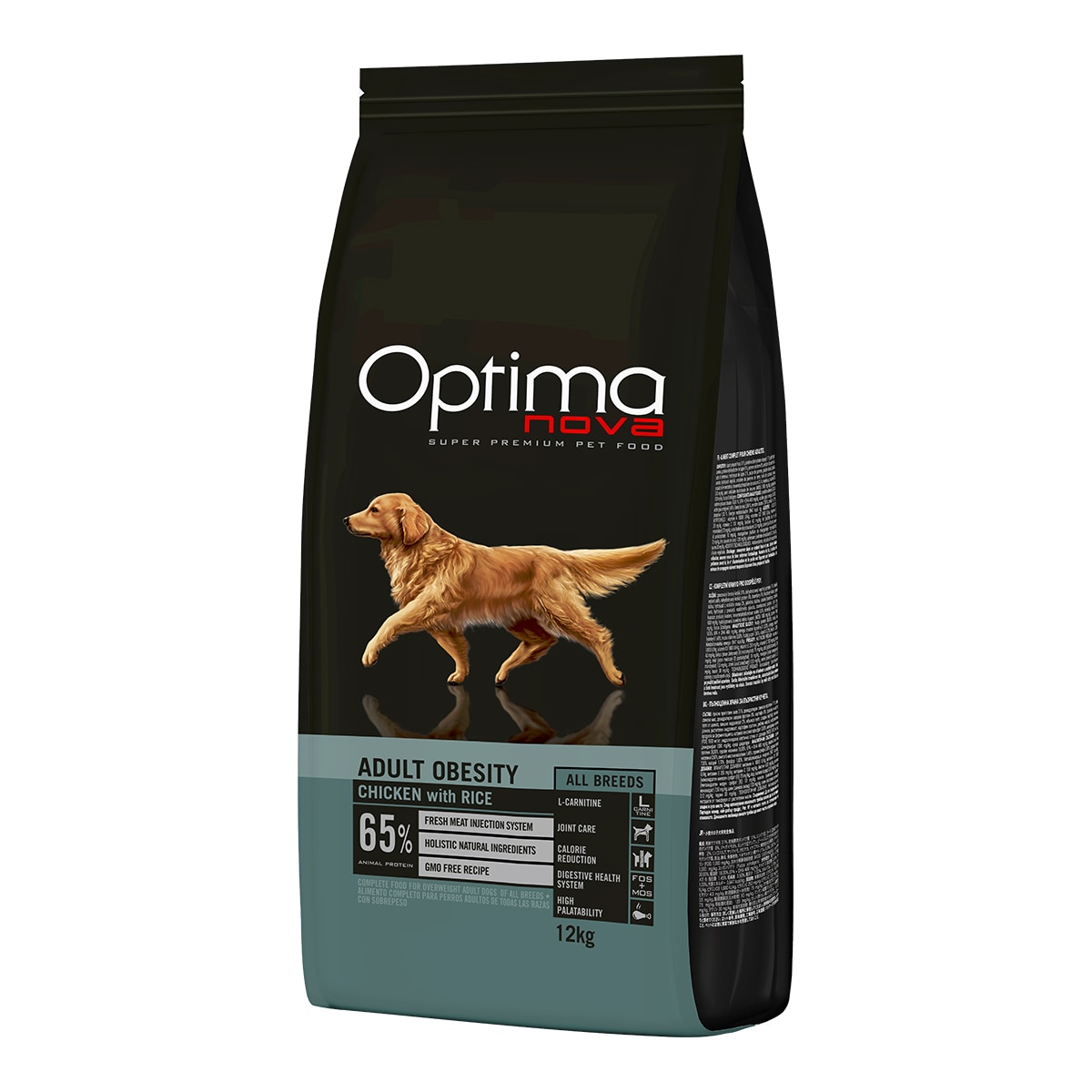 Imagen 0 de Pienso para perros Optima Nova Adult Obesity pollo y arroz