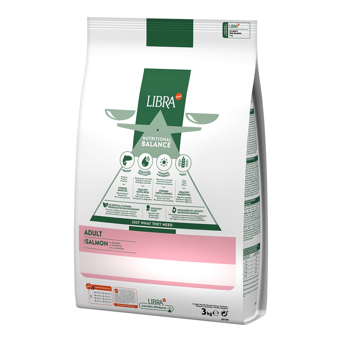 Pienso para perros adultos Libra salmón 2