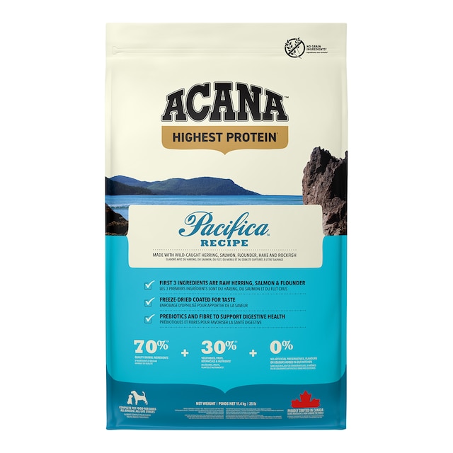 Pienso para perros adultos Pequeños Medianos Grandes sabor pescado Acana