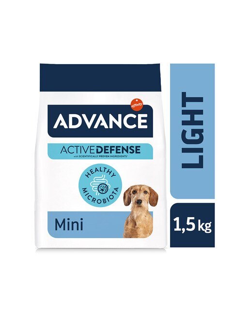 Pienso para perros adultos mini Advance Light pollo y arroz 5