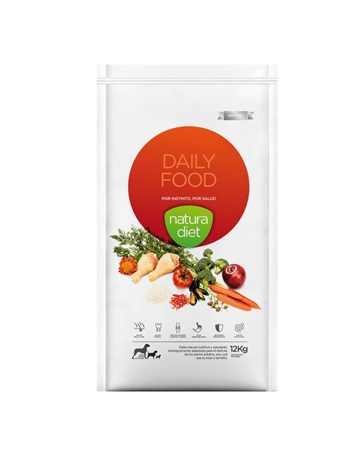 Pienso para perros adultos Natura Diet Daily Food pollo y arroz