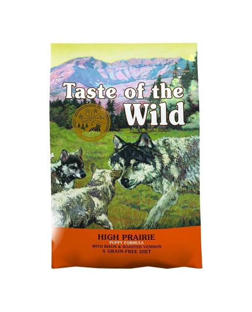 Pienso para perros cachorros Taste of the Wild High Prairie bisonte y venado 2