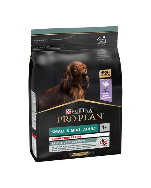 Purina Pro Plan - Pienso para perros adultos Purina Pro Plan Small & Mini Sensitive Digestion grain free pavo…