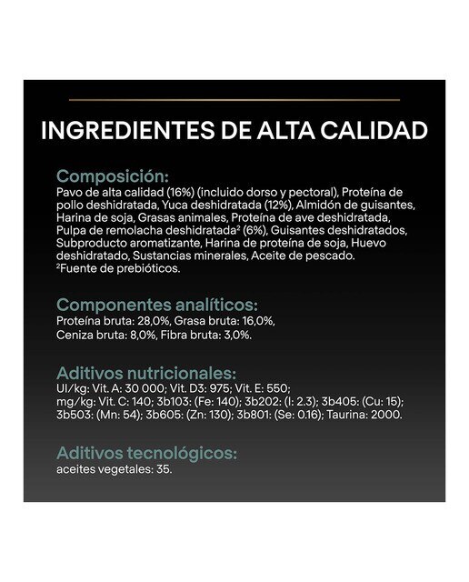 Pienso para perros adultos medianos y grandes Purina Pro Plan Sensitive Digestion grain free pavo 12 kg 4